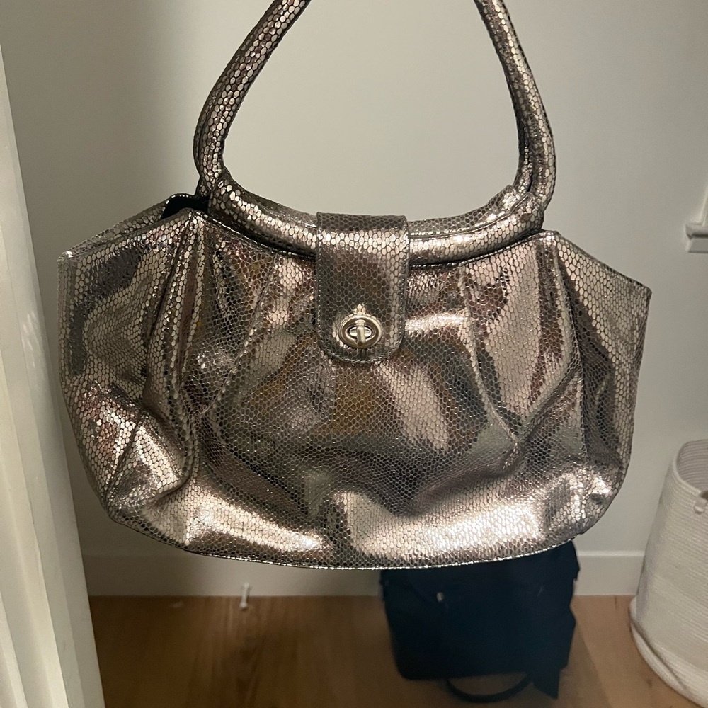 Vintage silver purse